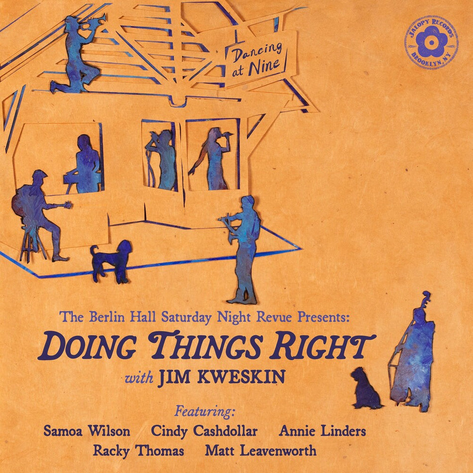 the album cover for Jim Kweskin - Doing Things Right