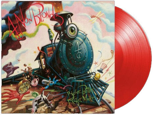 4 NON BLONDES - BIGGER BETTER FASTER MORE (RED VINYL)