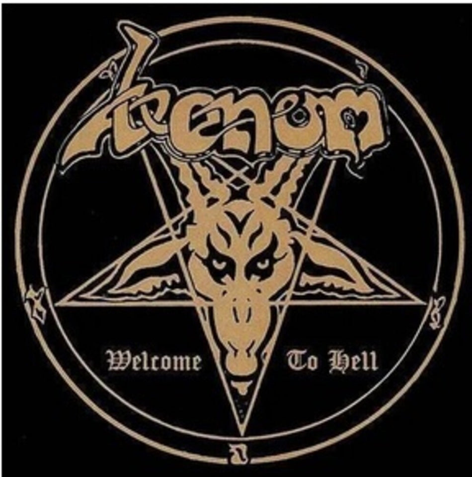 the album cover for Venom - Welcome To Hell