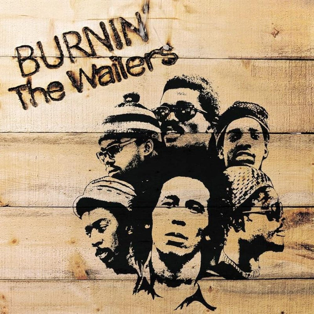 the album cover for Bob & the Wailers Marley - Burnin