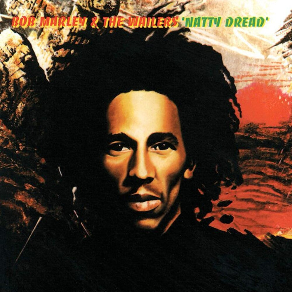 the album cover for Bob & the Wailers Marley - Natty Dread