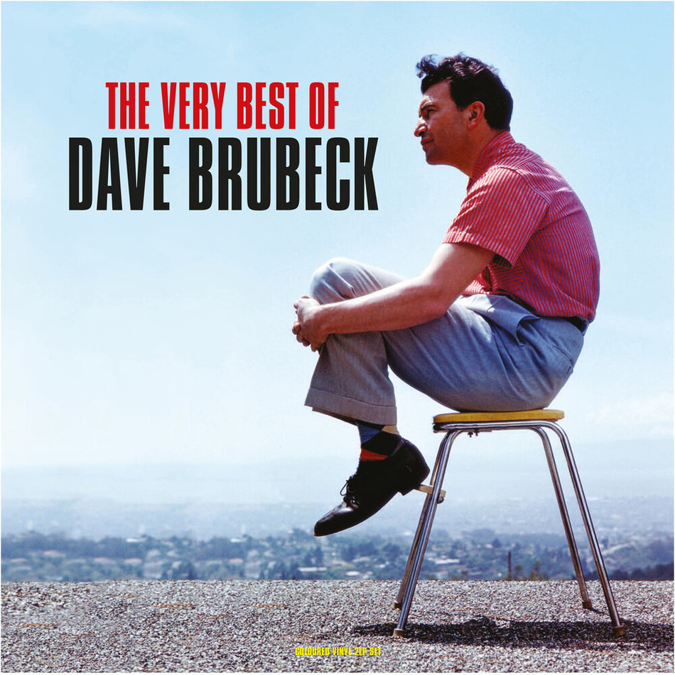 the album cover for Dave Brubeck - Very Best Of (Blue) [Colored Vinyl] (Gate) [180 Gram] (Uk)