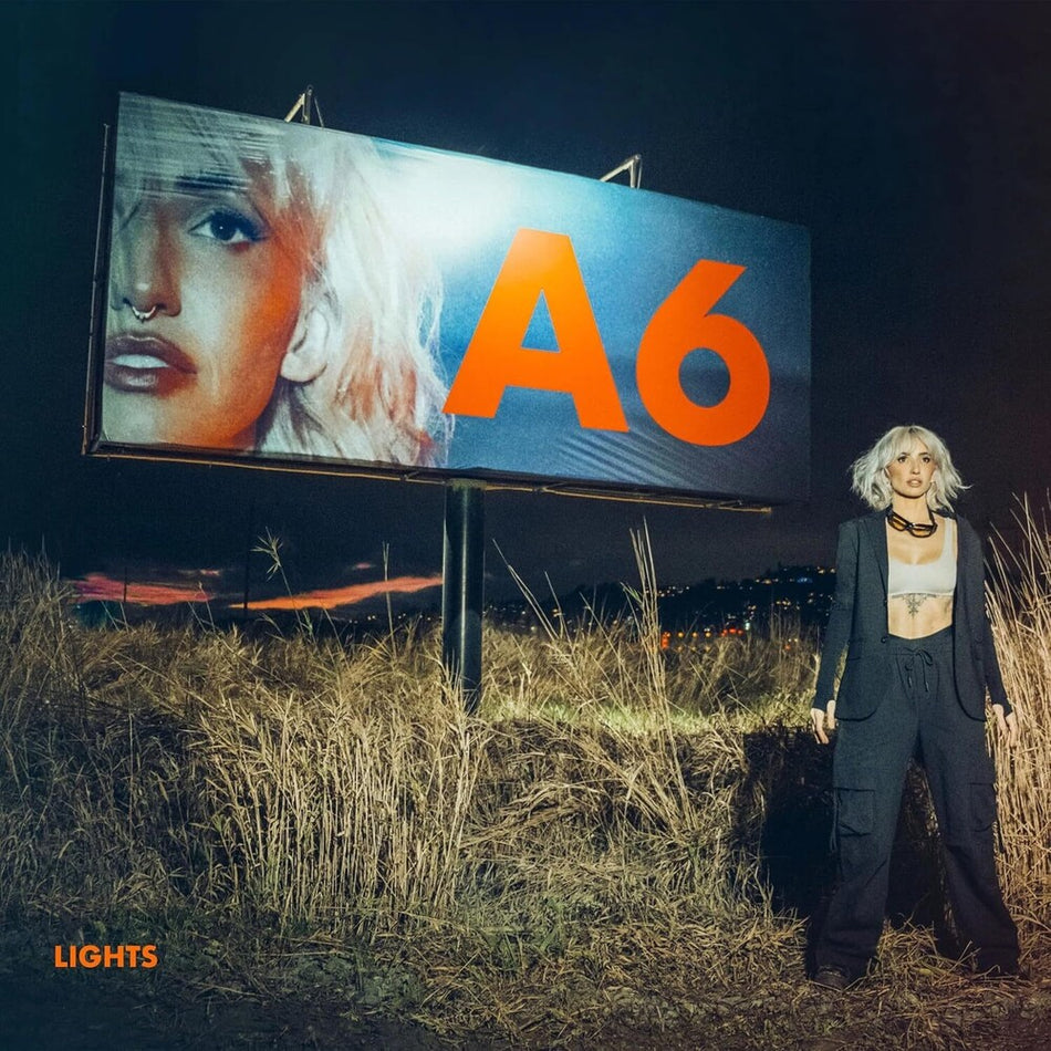 the album cover for Lights - A6 [Indie Exclusive Glow-In-The-Dark LP]