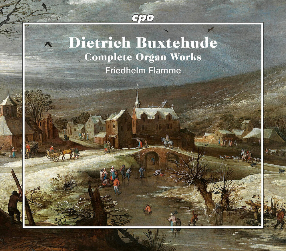 the album cover for Friedhelm Flamme - Complete Organ Works