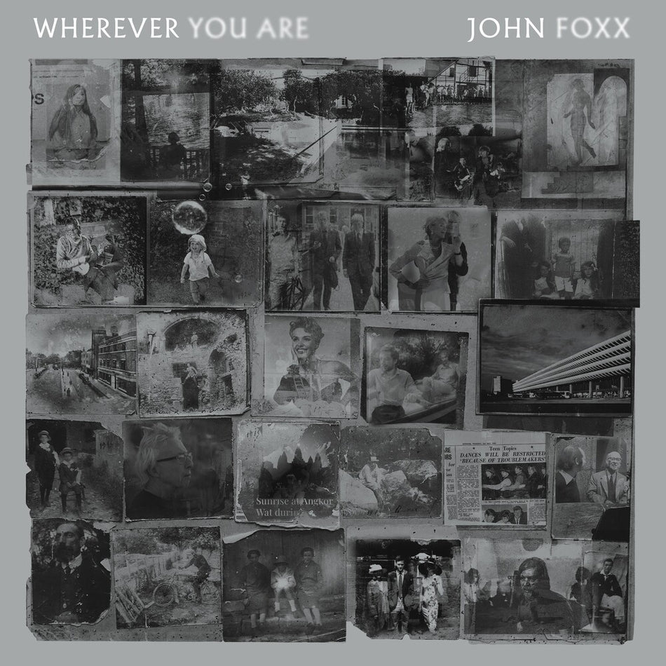the album cover for John Foxx - Wherever You Are (Uk)
