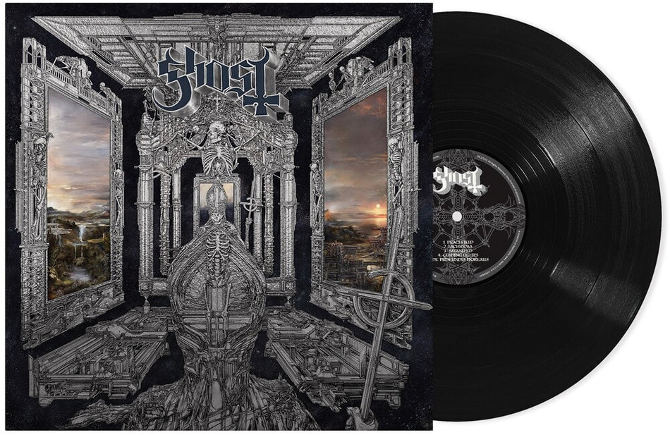 the album cover for Ghost - Skeleta