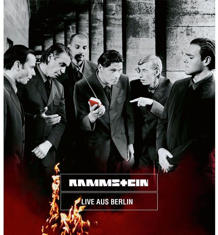 the album cover for Rammstein - Live Aus Berlin
