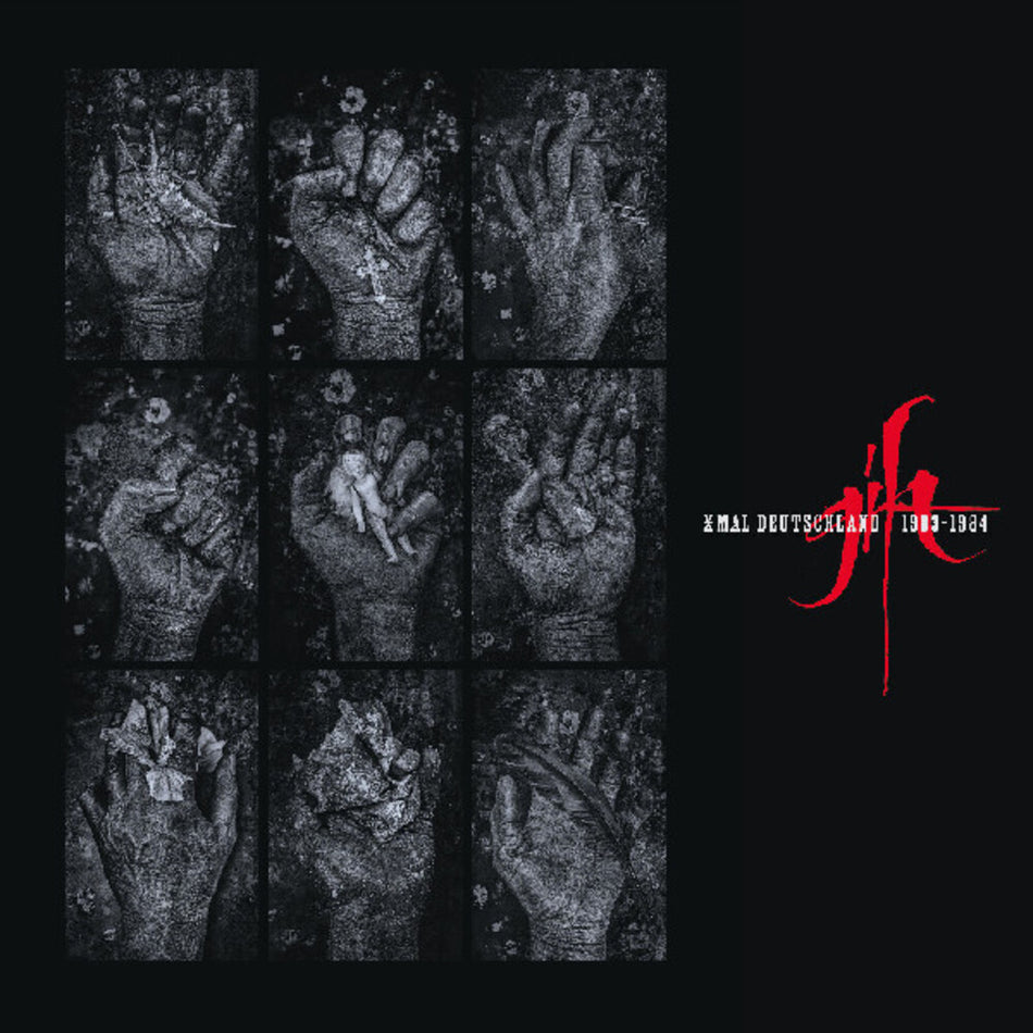 the album cover for Xmal Deutschland - Gift The 4ad Years