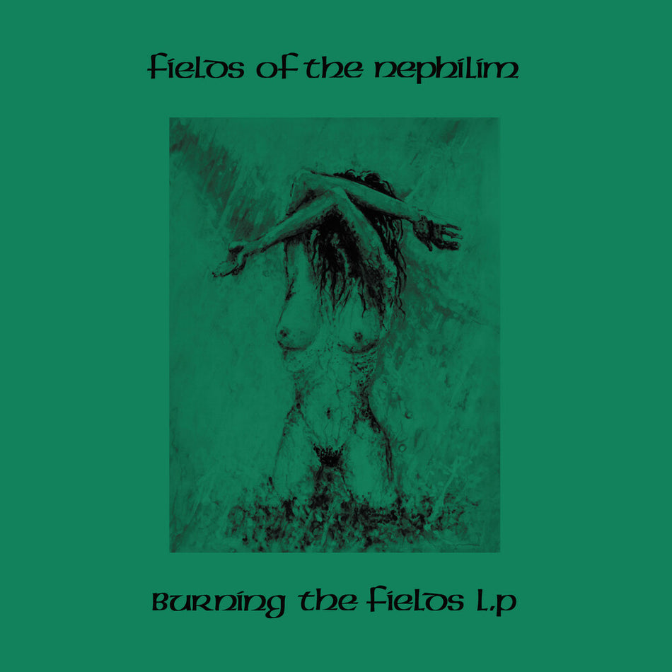 the album cover for Fields Of The Nephilim - Burning The Fields