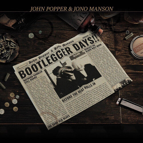 John Popper - Bootlegger Days!! (Gold Vinyl)