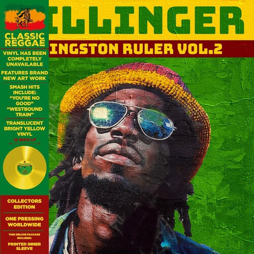 DILLINGER- KINGSTON RULER VOL 2 (YELLOW LP)