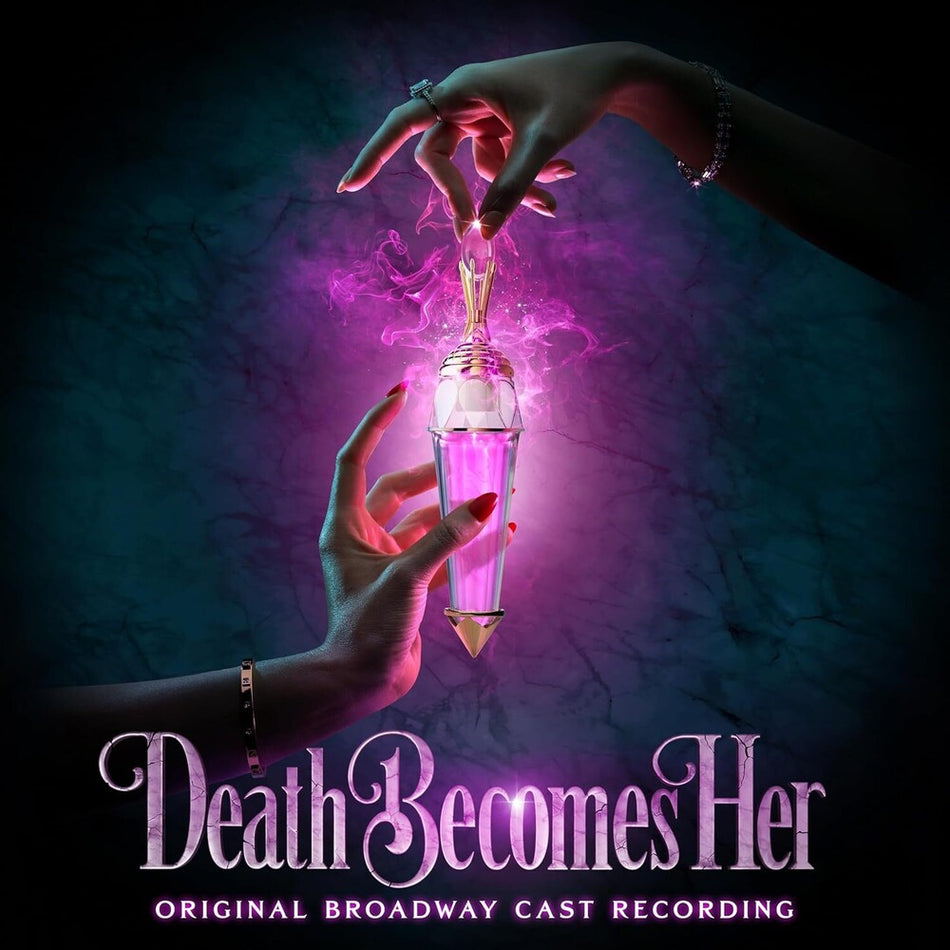 the album cover for Julia Mattison, Noel Carey - Death Becomes Her (Original Broadway Cast Recording)