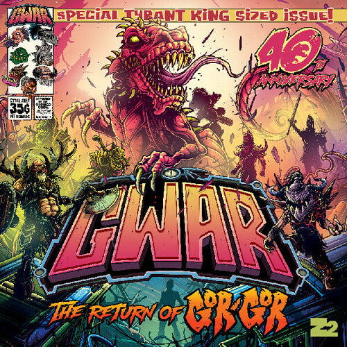 GWAR - THE RETURN OF GOR GOR (COLORED LP)