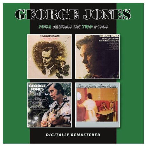 GEORGE JONES - PICTURE OF ME/ NOTHING EVER HURT ME/ THE GRAND TOUR/ ALONE AGAIN (CD)