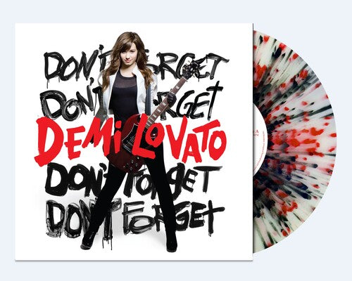 DEMI LOVATO - DON'T FORGET (CLEAR W/ RED & BLACK SPLATTER VINYL)