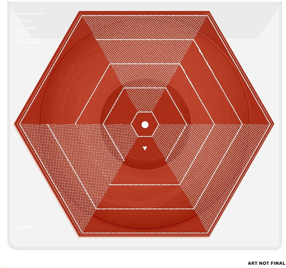 the album cover for Chipzel - Super Hexagon - O.S.T. [Colored Vinyl]