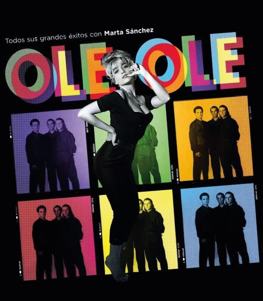 the album cover for Ole Ole - Todos Sus Grandes Exitos Con Marta Sanchez (Spa)