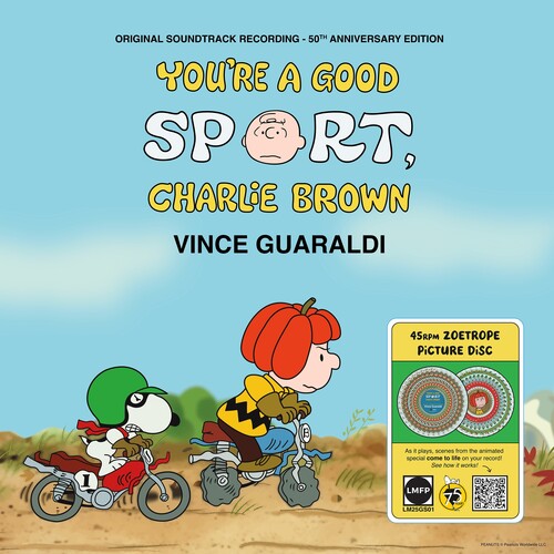 VINCE GUARALDI - YOU'RE A GOOD SPORT, CHARLIE BROWN (ZOETROPE LP)