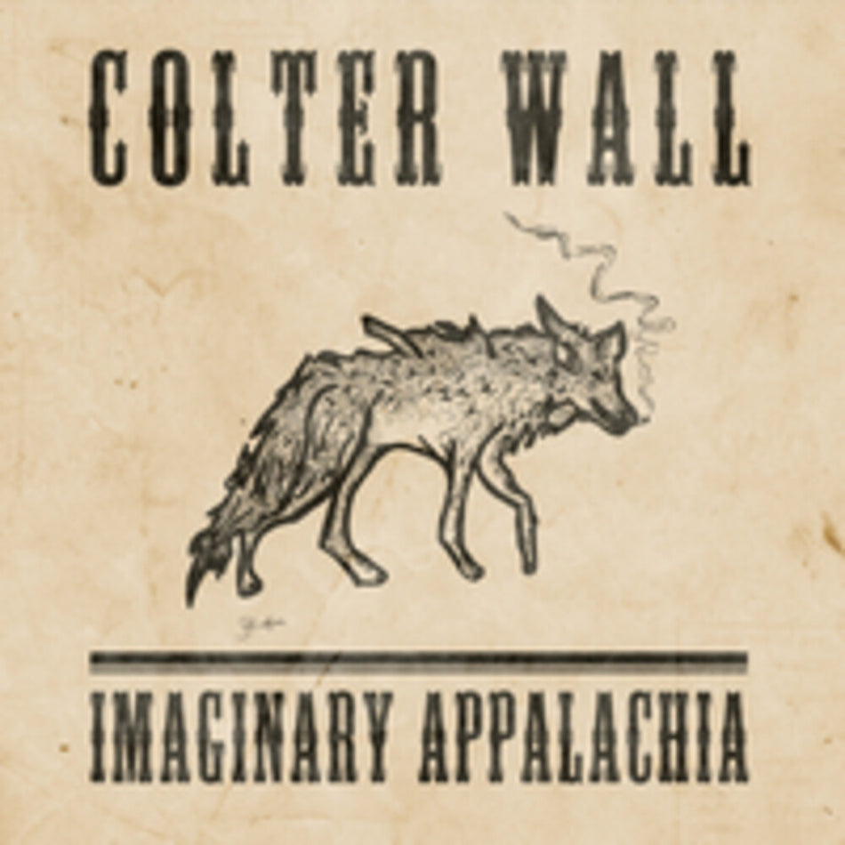 the album cover for Colter Wall - Imaginary Appalachia