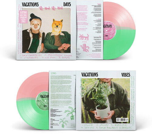 VACATIONS- DAYS/VIBES (PINK/GREEN LP)