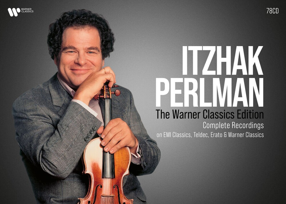 the album cover for Perlman, Itzhak - Complete Warner Classics Recordings