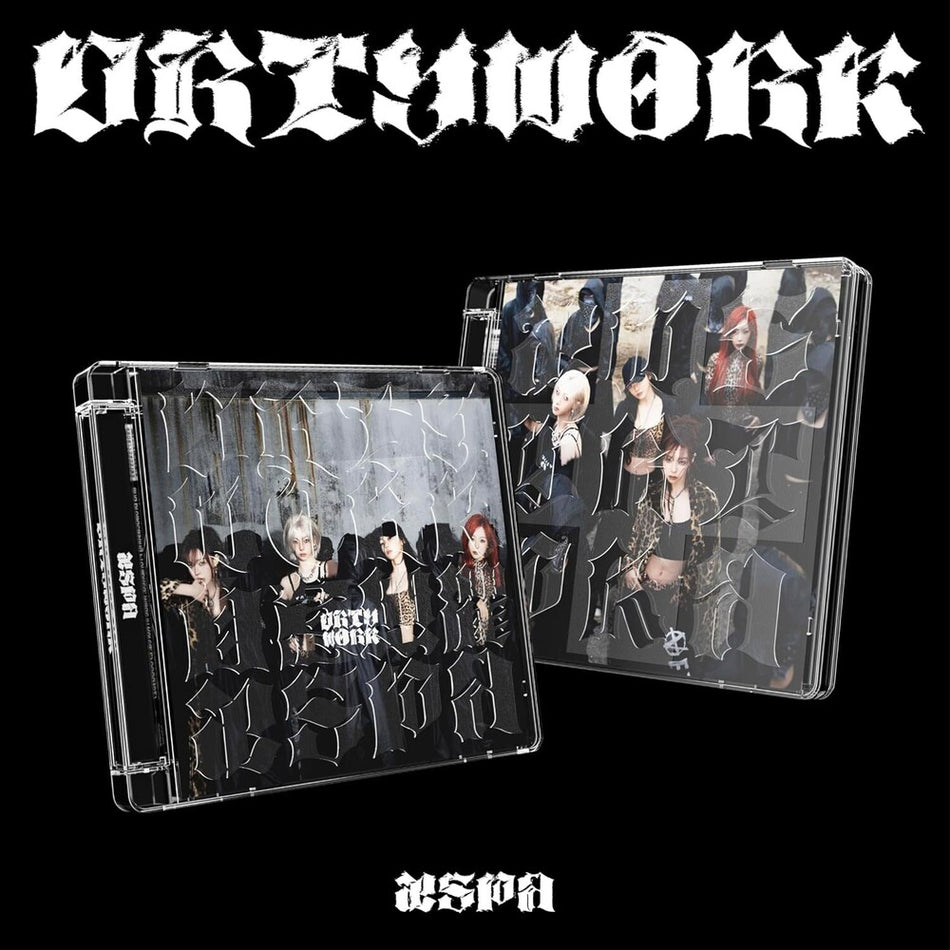 the album cover for Aespa - Dirty Work [Dirty Code Ver.] [With Booklet]