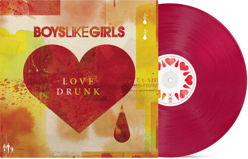 BOYS LIKE GIRLS - LOVE DRUNK (MAGENTA VINYL)