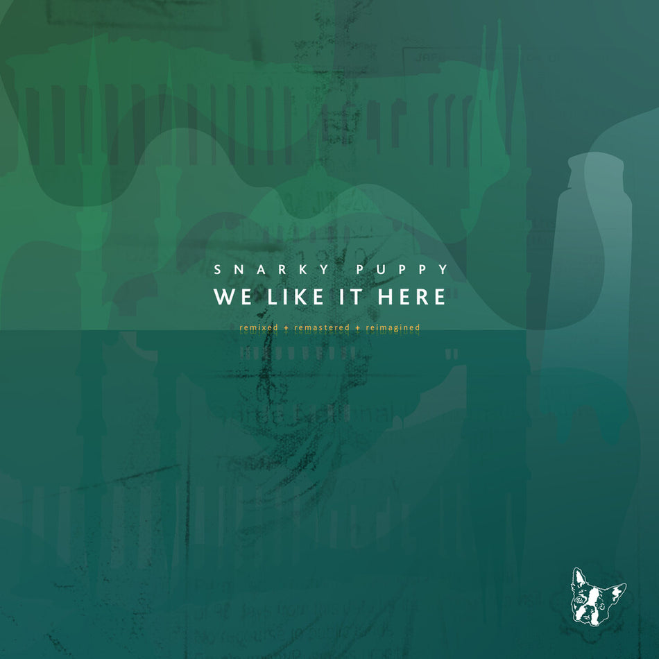 the album cover for Snarky Puppy - We Like It Here (W/Cd) [Remastered] (Rmxs)