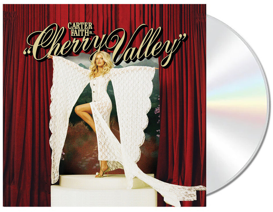the album cover for Carter Faith - Cherry Valley