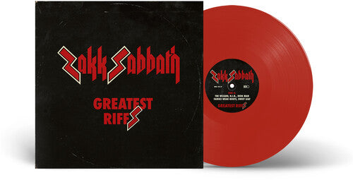 ZAKK SABBATH - GREATEST RIFFS (INDIE EXCLUSIVE RED VINYL)
