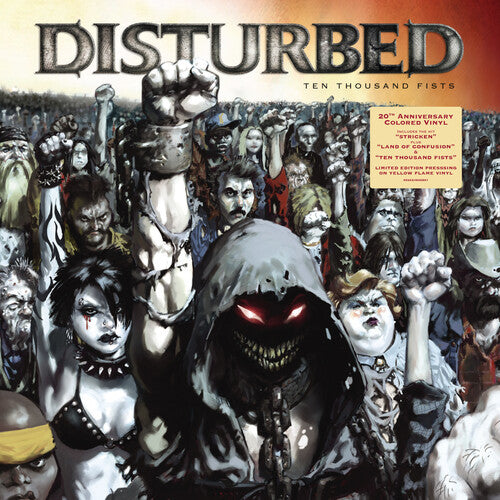 DISTURBED - TEN THOUSAND FISTS (YELLOW FLAME VINYL)