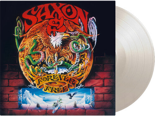 SAXON - FOREVER FREE (WHITE VINYL)
