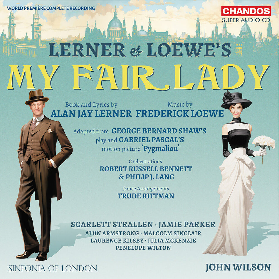 the album cover for Sinfonia Of London - Lerner & Loewe: My Fair Lady