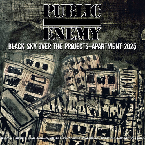 PUBLIC ENEMY- BLACK SKY OVER THE PROJECTS:APARTMENT 2025 (LP)