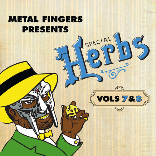 MF DOOM - METAL FINGERS PRESENTS SPECIAL HERBS VOL 7 & 8 (BLUE LP)