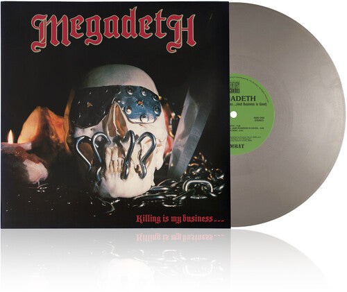 MEGADETH- KILLING IS MY BUSINESS...AND BUSINESS IS GOOD (SILVER LP)