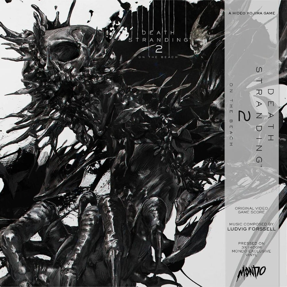 the album cover for Ludvig Forssell - Death Stranding 2: On The Beach - O.S.T. [Clear Vinyl]