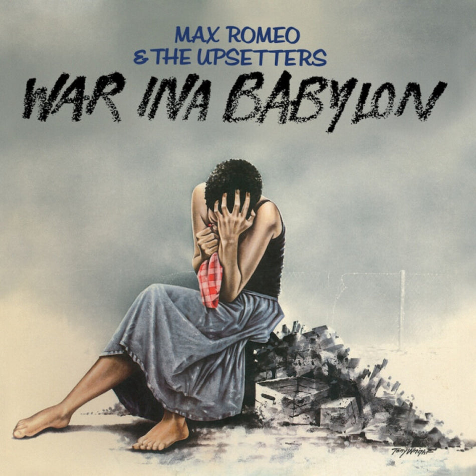 the album cover for Max Romeo  / Upsetters - War Ina Babylon [Colored Vinyl]