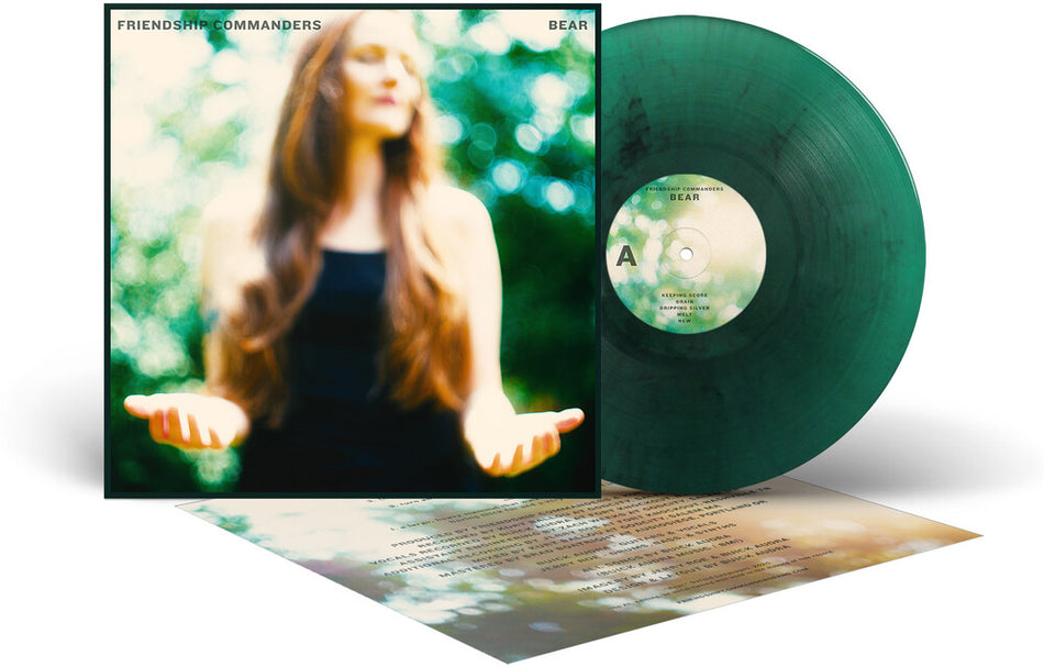 the album cover for Friendship Commanders - Bear (Blk) [Colored Vinyl] (Grn) (Ofgv)