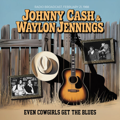 JOHNNY CASH & WAYLON JENNINGS- EVEN COWGIRLS GET THE BLUES (CD)