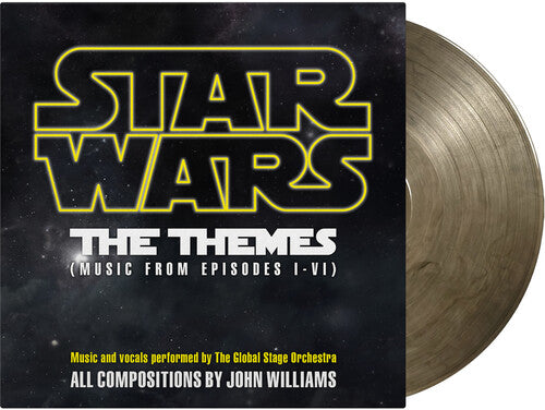 JOHN WILLIAMS - STAR WARS: THE THEMES EPISODES I-VI (CRYSTAL CLEAR & BLACK VINYL)