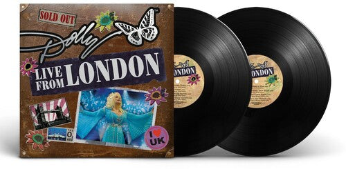 DOLLY PARTON - LIVE FROM LONDON (LP)