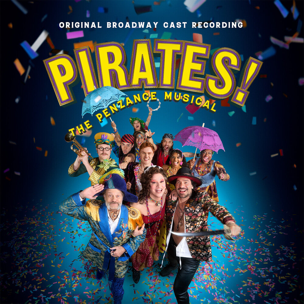 the album cover for Gilbert & Sullivan - Pirates The Penzance Musical - O.B.C.R.