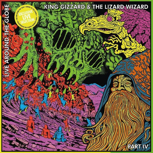 KING GIZZARD - LIVE AROUND THE GLOBE PT. IV (LP)
