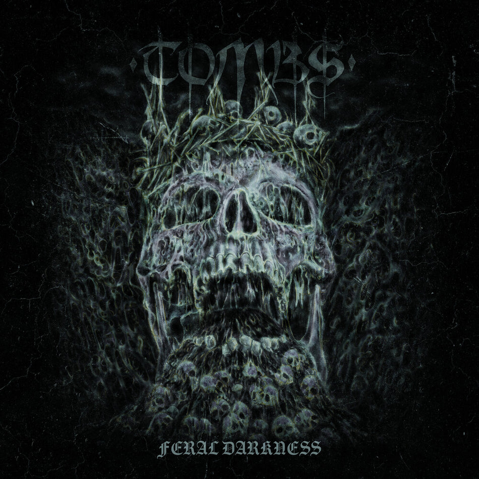 the album cover for Tombs - Feral Darkness
