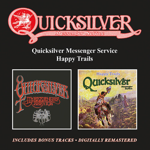 QUICKSILVER MESSENGER SERVICE- HAPPY TRAILS (CD W BONUS)