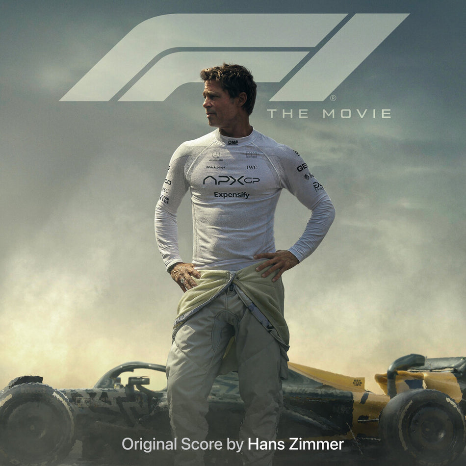 the album cover for Hans Zimmer - F1 The Movie (Original Score) [Red Colored Vinyl]