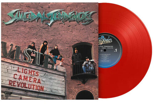 SUICIDAL TENDENCIES- LIGHTS CAMERA REVOLUTION (RED LP)