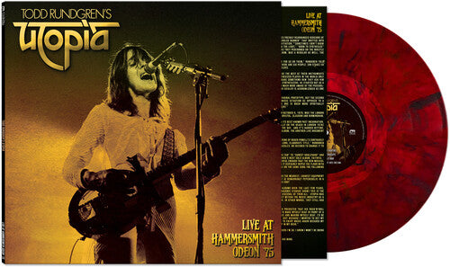 TODD RUNDGREN- LIVE AT HAMMERSMITH ODEON 75 (RED LP)