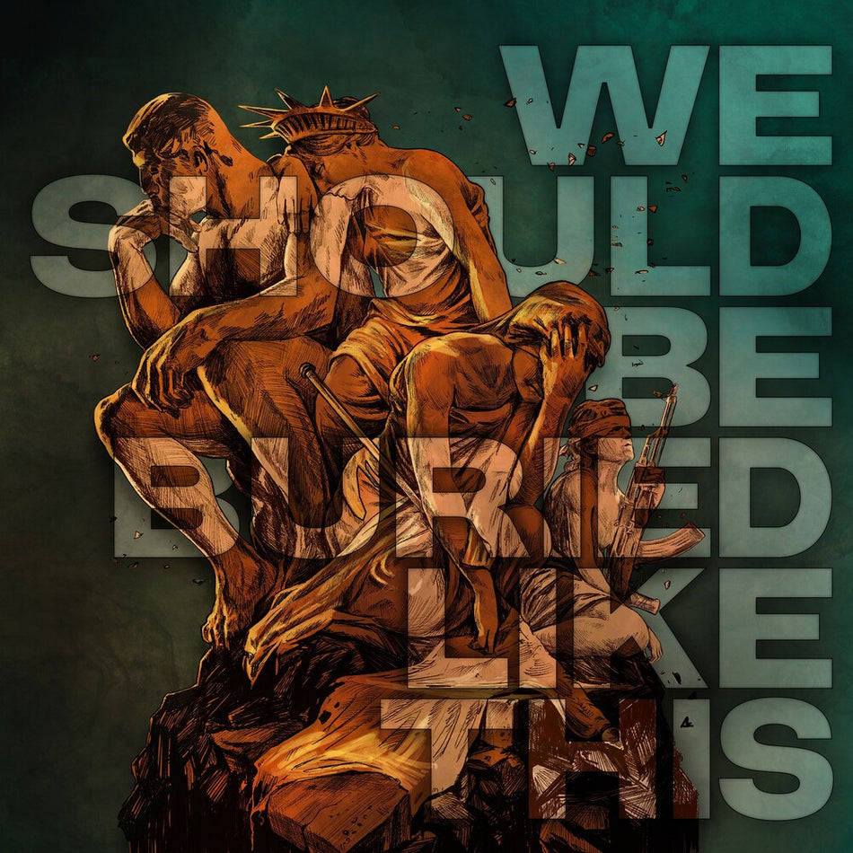 the album cover for Bloodred Hourglass - We Should Be Buried Like This [Deluxe]